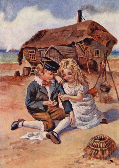 David Copperfields Kindheit von William (after) Rainey