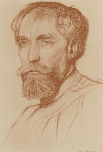 Augustus John, ARA (Lithografie) von William (after) Rothenstein