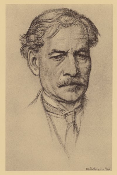 Porträt von Rt. Hon. J. Ramsay Macdonald von William (after) Rothenstein