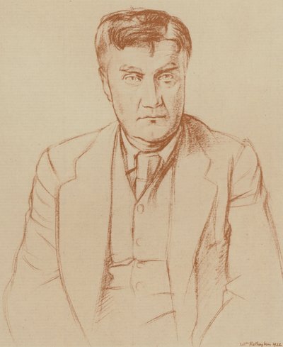 Ralph Vaughan Williams (Lithografie) von William (after) Rothenstein