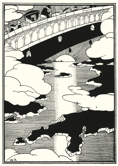 Illustration für die Abenteuer des Baron Münchhausen von William (after) Strang