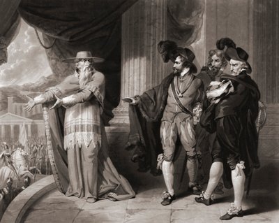 Francisco Jimenez de Cisneros antwortet den Adligen von William (after) Ward