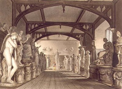 Die Statuengalerie, Illustration aus der 