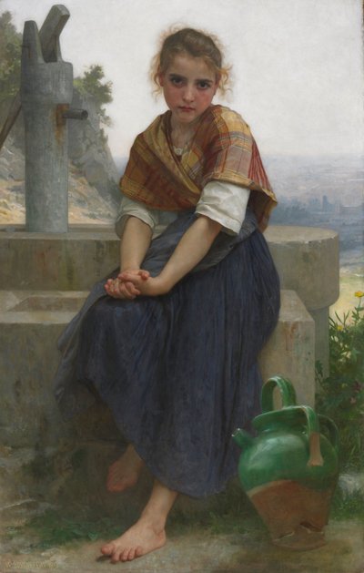 La Cruche Cassée von William-Adolphe Bouguereau