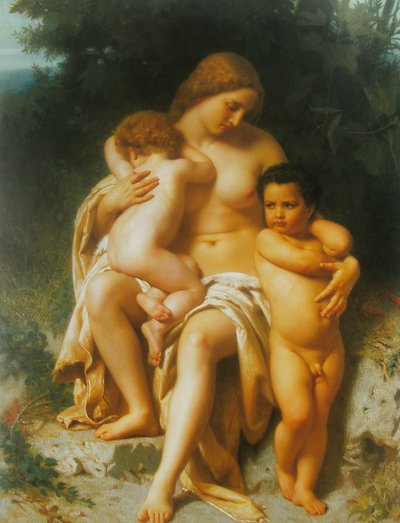 Première discorde von William-Adolphe Bouguereau