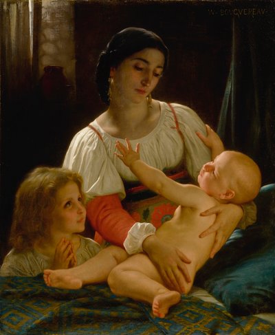 Das Erwachen (Reduktion) von William-Adolphe Bouguereau