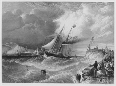 Dover, Die Landung von Prinz Albert, aus dem Bild in der Königlichen Sammlung von William Adolphus Knell