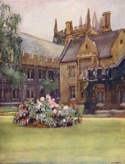 Magdalen College, zeigt President