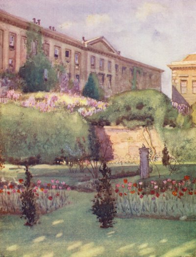 Worcester College vom Garten des Provosts von William Ainsworth Wildman