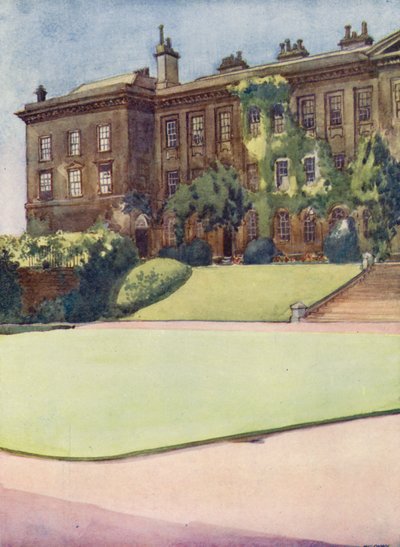 Worcester College Vorderer Hof von William Ainsworth Wildman