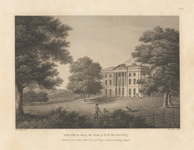 West Hill in Surrey, der Sitz von D. H. Rucker Esqr. von William Angus