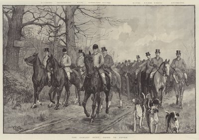 Die Oakley-Jagd, auf dem Weg zur Deckung von William Barnes Wollen