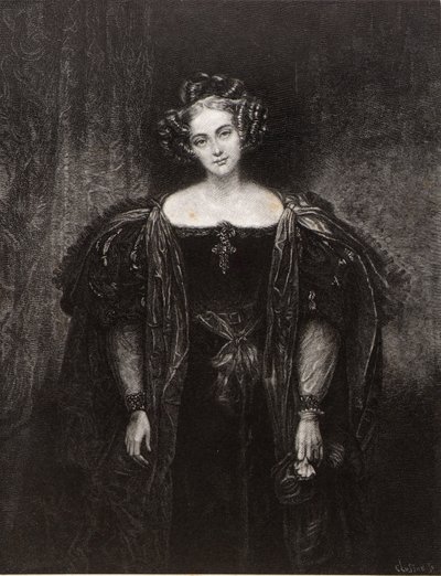 Miss Henrietta Sontag als Donna Anna in Don Juan von William Baxter Closson