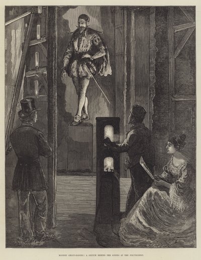 Moderne Geisterbeschwörung, eine Skizze hinter den Kulissen im Polytechnikum von William Bazett Murray