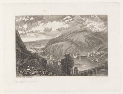 East & West Looe, Cornwall von William Bernard Cooke