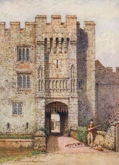 Eingang zum Hever Castle von William Biscombe Gardner