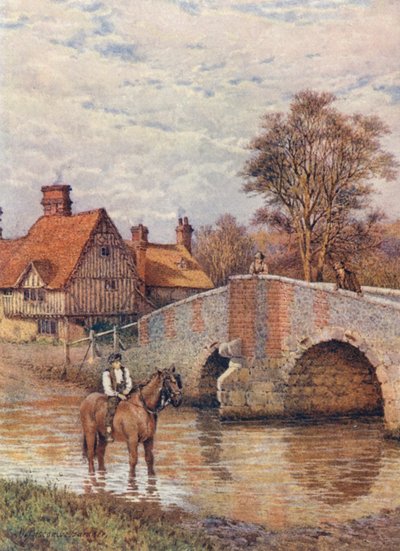 Eynsford-Brücke, am Darent von William Biscombe Gardner