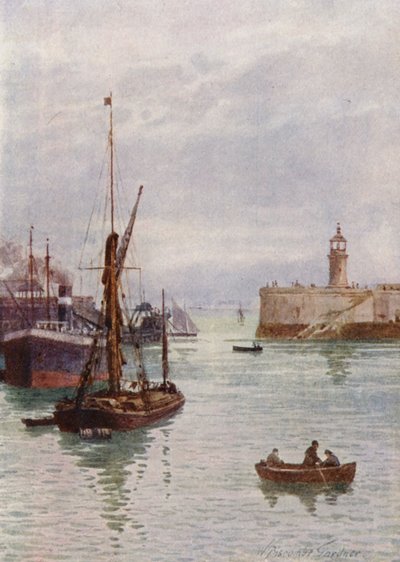 Im Hafen von Ramsgate von William Biscombe Gardner