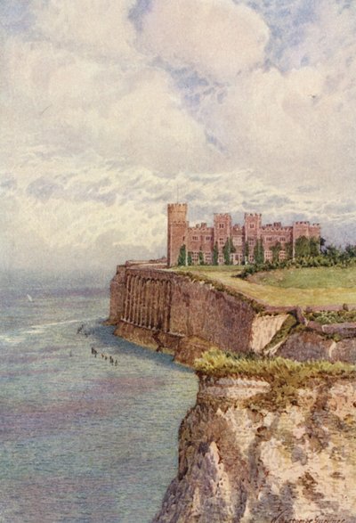 Kingsgate Castle von Westen von William Biscombe Gardner