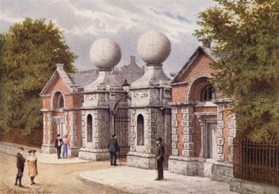Haupteingang, Royal Naval College, Greenwich von William Biscombe Gardner