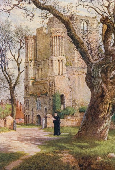 Malling Abbey von William Biscombe Gardner
