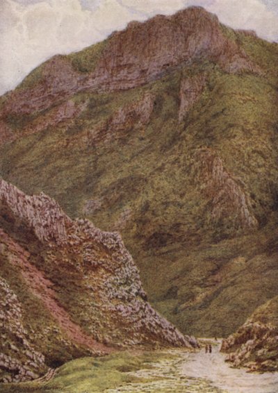 Der Löwenfelsen in den Winnats, zwischen Castleton und Edale von William Biscombe Gardner