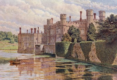 Die Westfront von Leeds Castle von William Biscombe Gardner