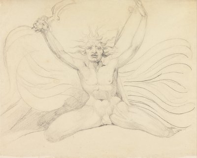 Albion zwingt die vier Zoas zu ihren richtigen Aufgaben von William Blake