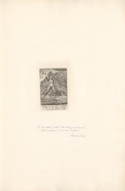 Für die Geschlechter - Die Tore des Paradieses, Platte 9, Ach! von William Blake