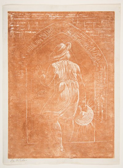 Frontispiz zu Jerusalem, die Emanation des großen Albion von William Blake