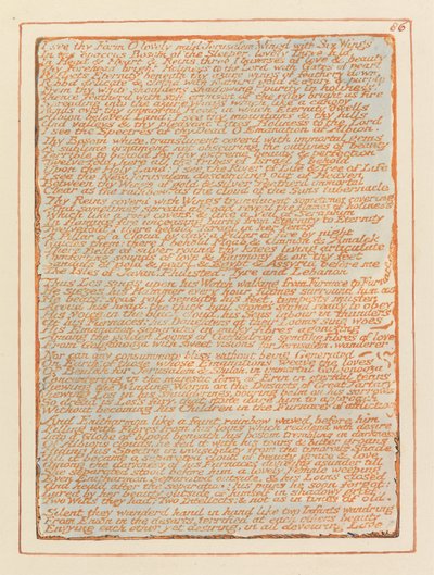 Jerusalem, Tafel 86 von William Blake