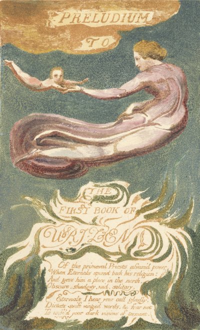 Präludium zum Buch Urizen (Tafel 2 aus 