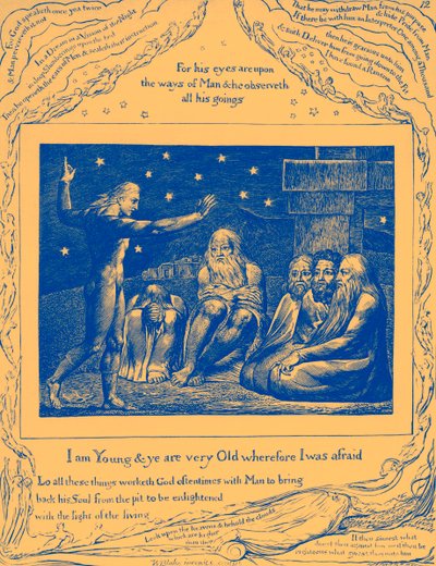 Das Buch Hiob Illustrationen von William Blake von William Blake
