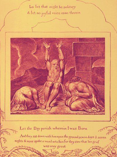 Das Buch Hiob, Illustrationen von William Blake von William Blake