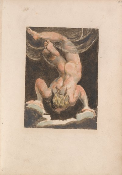 Das erste Buch Urizen, Tafel 15 (Bentley 14) von William Blake