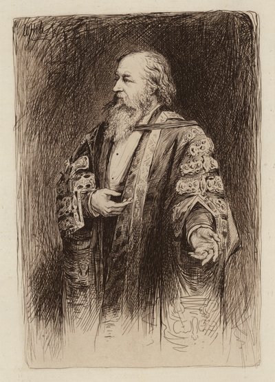 Sir Alexander Grant, Vizekanzler und Rektor (Stich) von William Brassey (after) Hole