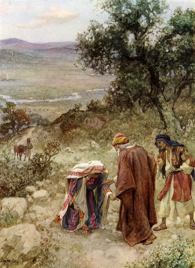 Elisa und die Frau aus Schunem - Bibel von William Brassey Hole