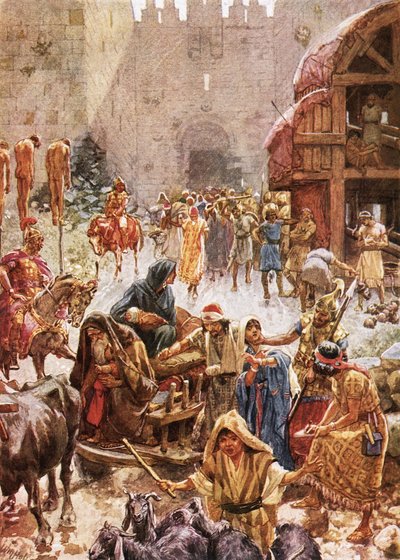 Der Fall von Samaria von William Brassey Hole