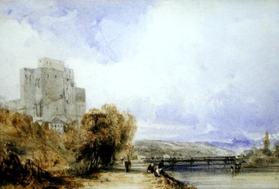 Schloss Montboucher von William Callow