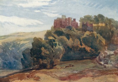 Dunster Castle von William Callow