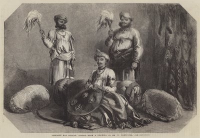 Tookajee Rao Holkar, Indore von William Carpenter