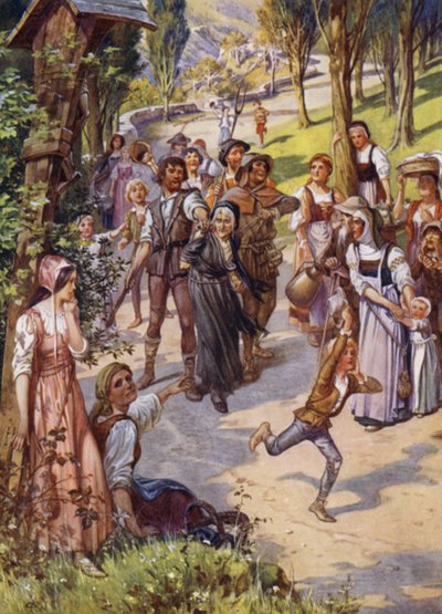 Illustration für Child of the Air von M H Spielmann von William Charles John Pitcher