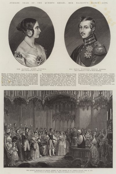 Jubiläumsjahr der Regentschaft der Königin, das frühe Leben Ihrer Majestät von William Charles Ross