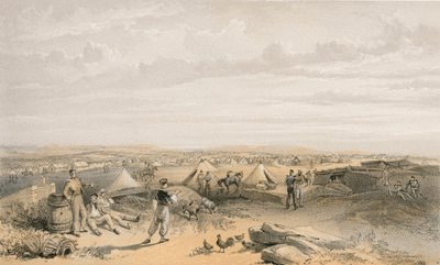 Lager der 4. Division, 15. Juli 1855 von William Crimea Simpson