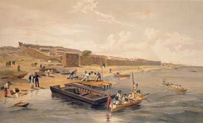 Festung von Yenikale, Platte aus 