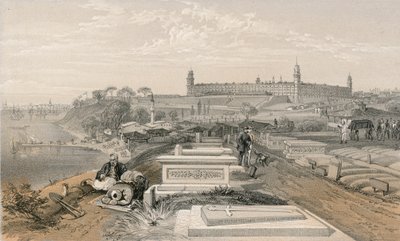 Krankenhaus und Friedhof in Scutari von William Crimea Simpson