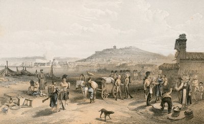 Kertch von Norden von William Crimea Simpson