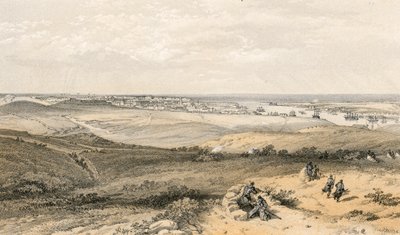 Sewastopol von Osten, oder äußerster rechter Flügel des englischen Angriffs von William 