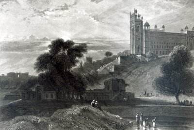 Fatehpur Sikri in der Nähe von Agra, gestochen von R. Brandard (Stich) von William Daniell