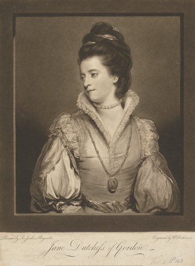 Jane Gordon (geb. Maxwell), Herzogin von Gordon von William Dickinson